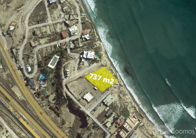 Venta de Terreno Comercial frente al mar, Baja del Mar, 737m2