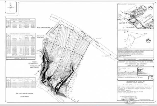 Venta de 7.8HA frente al mar, Rosarito Centro, Rosarito.