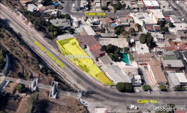 Venta de Terreno de 1692m2 en Zona Centro, Altamira, Tijuana.