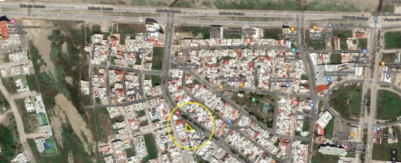 Terreno en Venta, Frac. Paraíso, Coatzacoalcos, Ver.