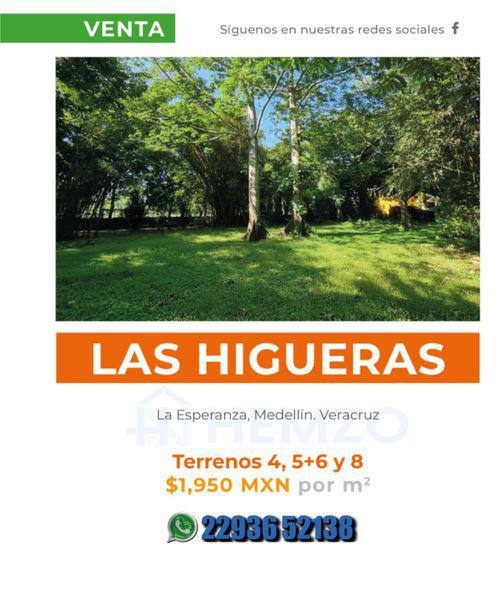 Terreno en venta en Las Higueras, Medellín Veracruz