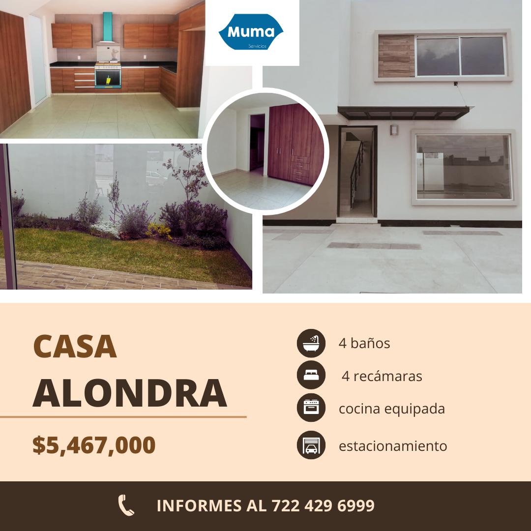 Casa en condominio en  Albatros Residencial- Metepec