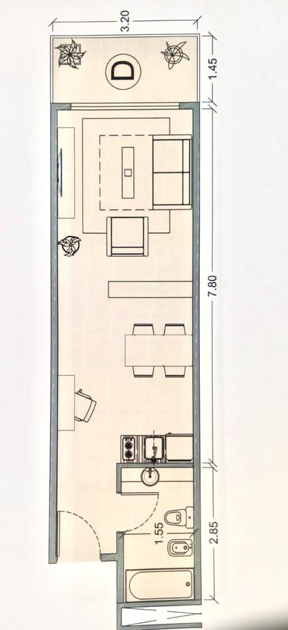 VENTA DEPARTAMENTO 1 AMBIENTE EN MONSERRAT