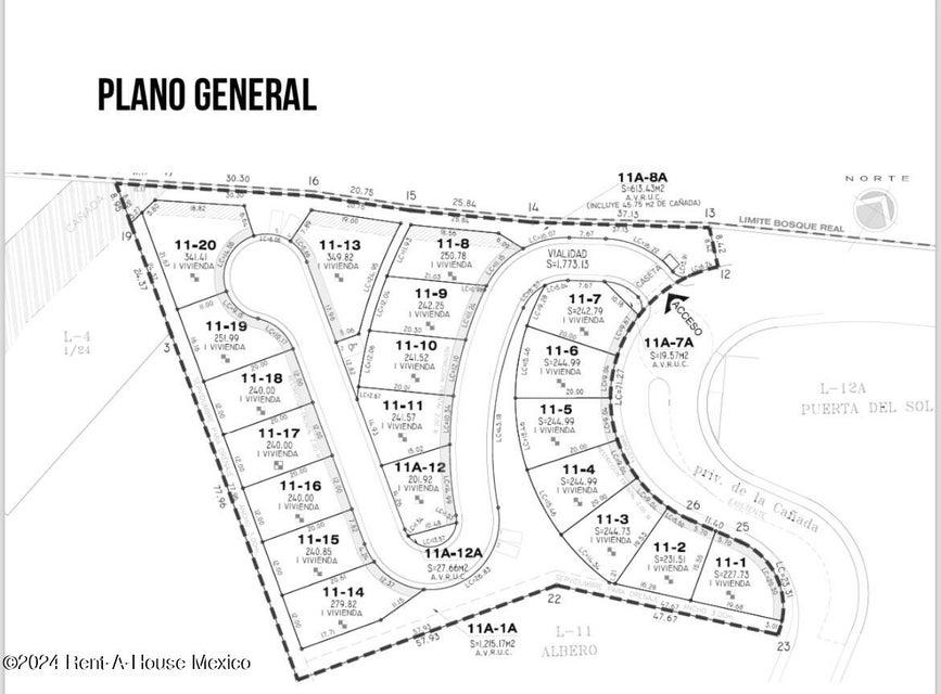 Terreno en Venta en Boulevard Bosque Real,Palo Solo RU 24-4588.