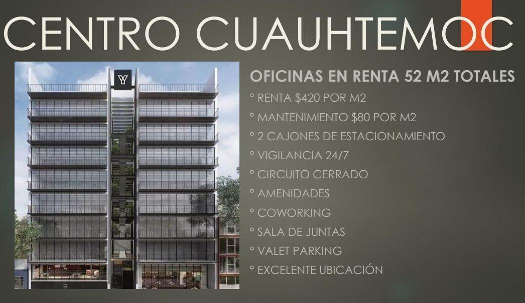 Preciosas oficinas en renta