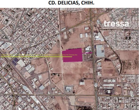 Terreno Urbano en Venta en Delicias TRM