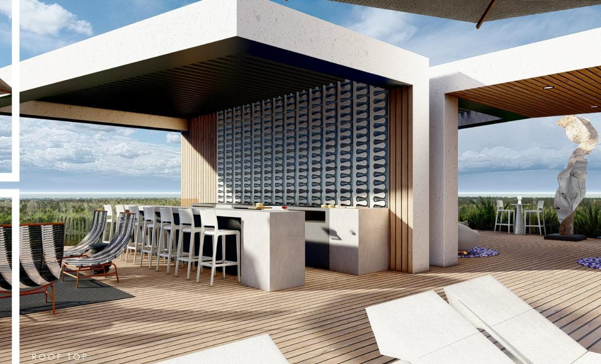 1BR 1BA, Luxury Apartment with Terrace, Soleil, Playa del Carmen