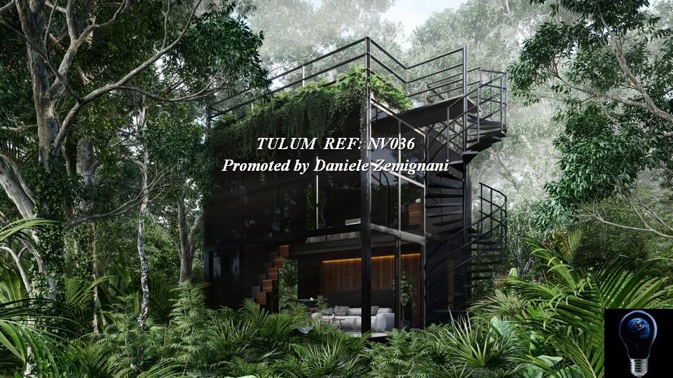 Villa redeada de naturaleza cerca de Tulum