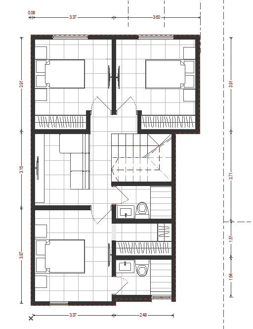 Casa Modelo Zafiro en Fraccionamiento Monte Alban