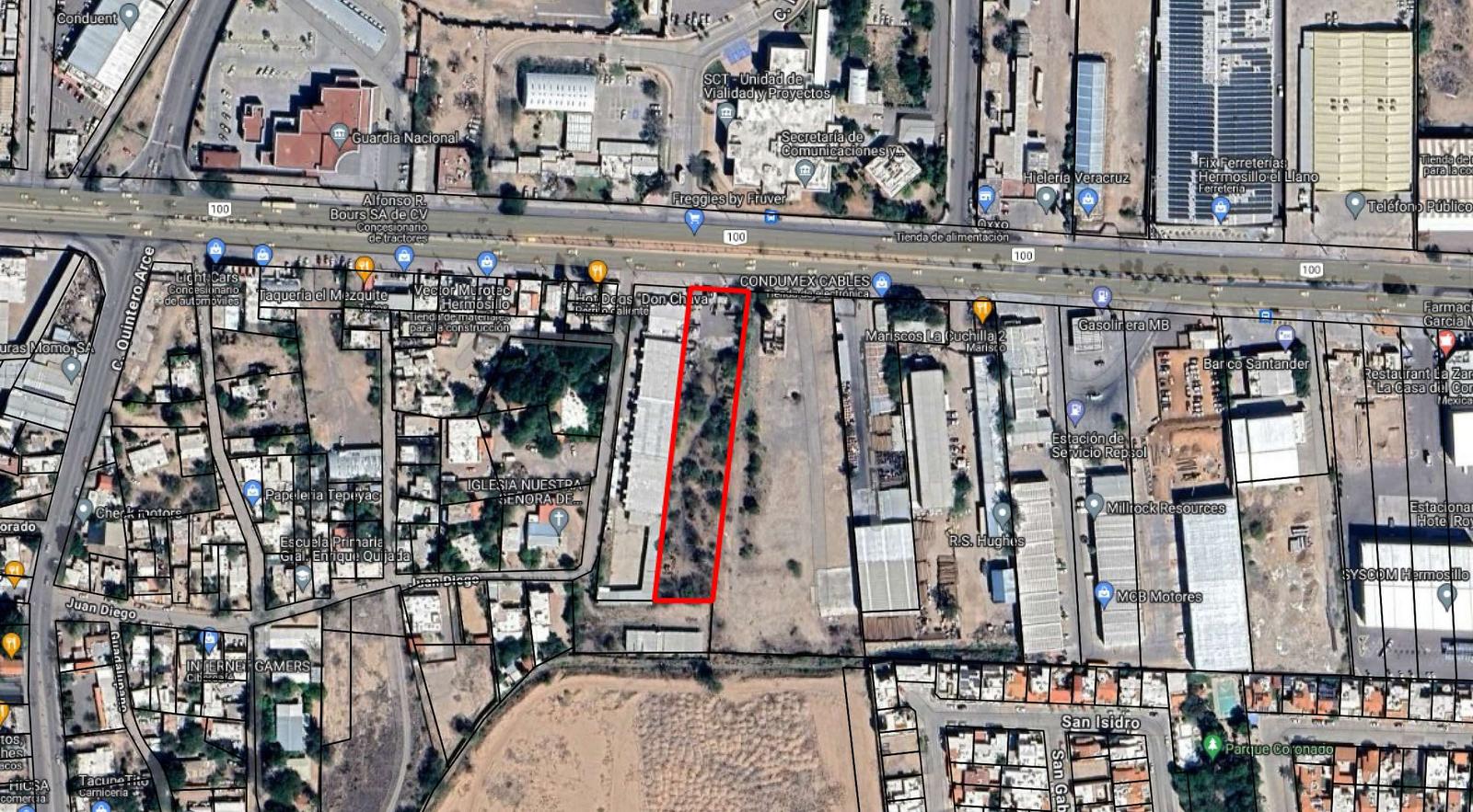 Terreno industrial en venta sobre Blvd. Garcia Morales