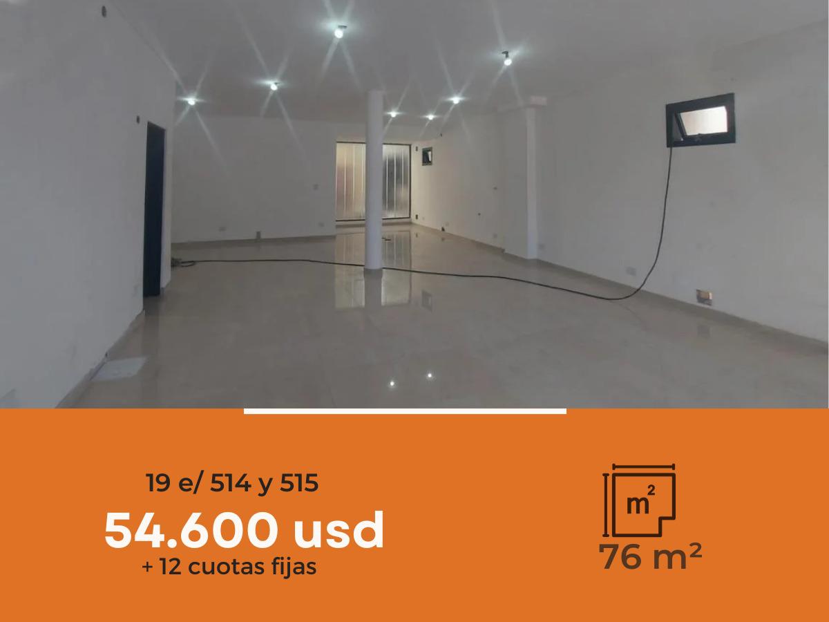 Local en venta - 76mts2  - Tolosa FINANCIADO