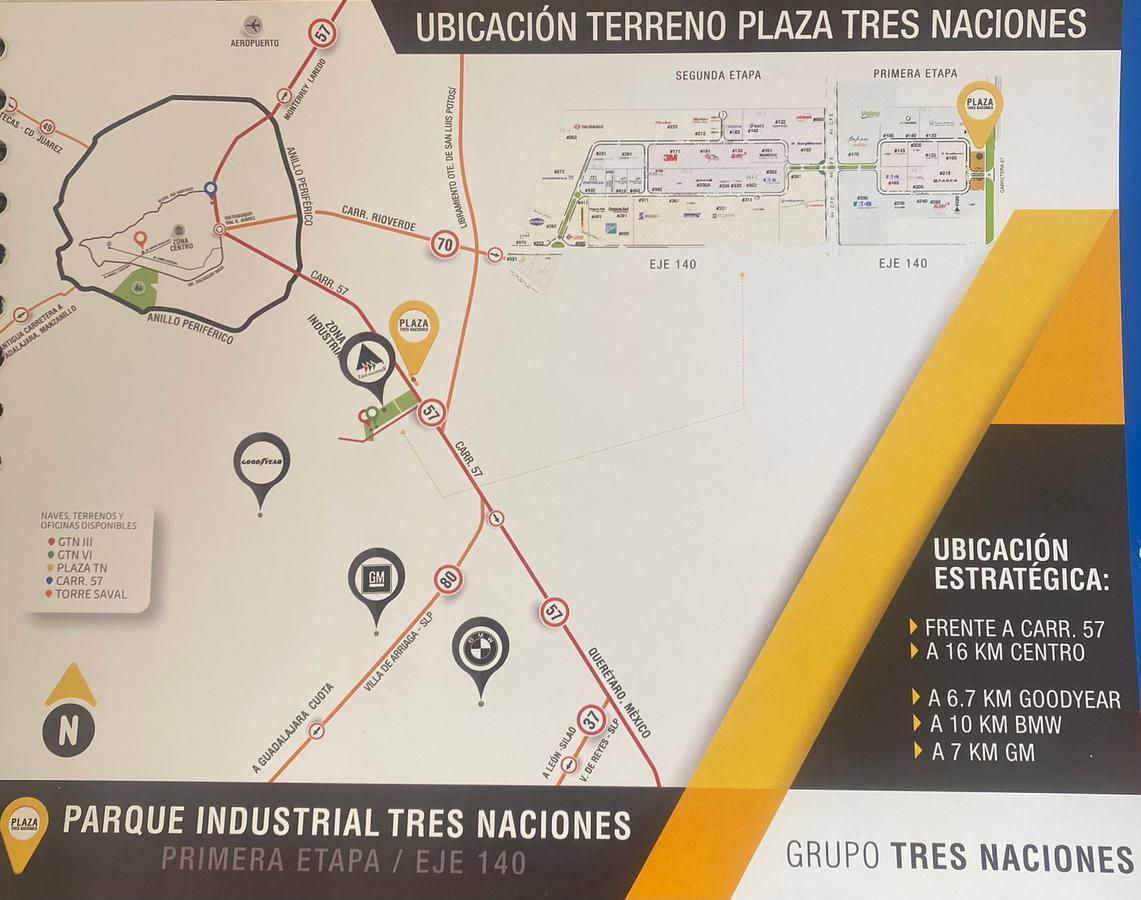 Terreno en venta lote 1 plaza tres naciones eje 140