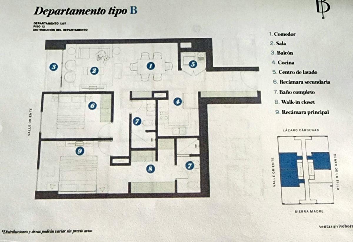 Departamento en Venta Zona Valle Oriente