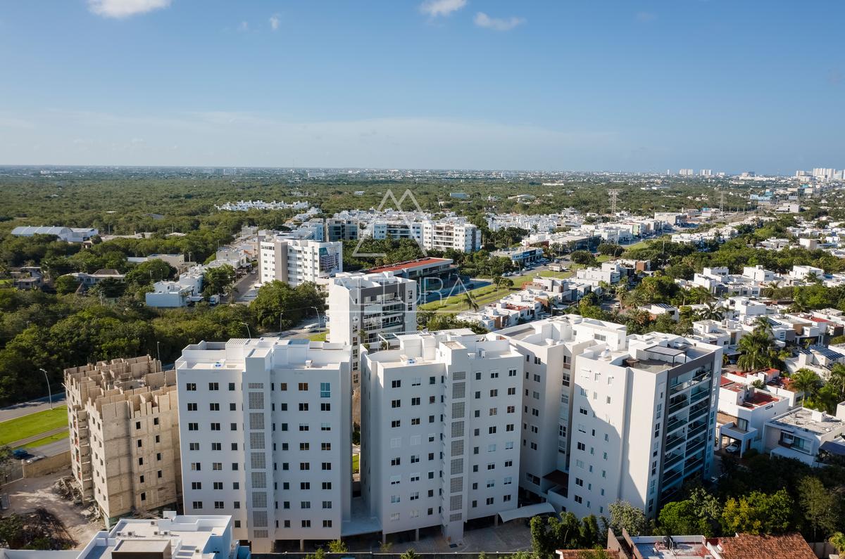 Condominio. Parque de mascotas, Centro de Negocios, Gimnasio. Cancún