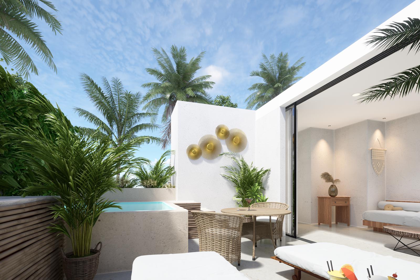 Luxury Apartment with Pool BR1 BA1, Yuum-Lum, Tulum