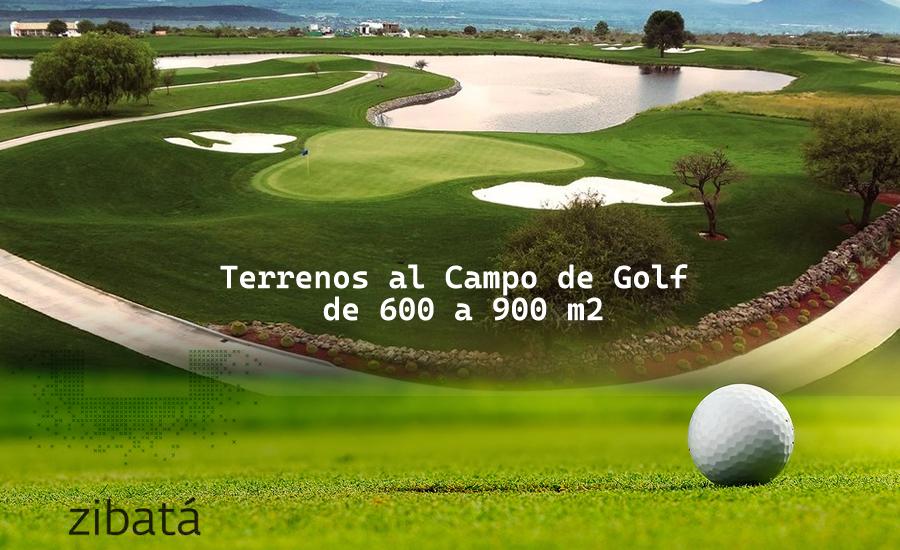 Preciosos Terrenos al Campo de Golf de Zibata, de 700 m2 hasta 900 m2, PREMIUM