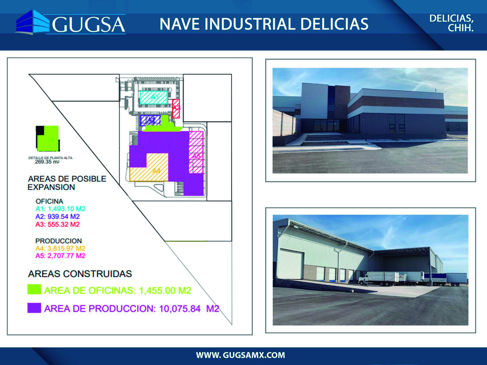 Nave y/o Bodega Industrial Delicias Chihuahua en Venta o Renta