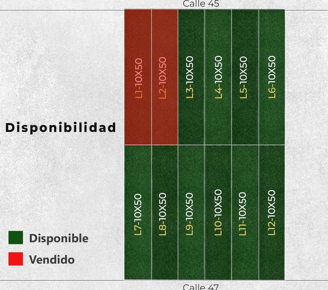 VENTA DE TERRENOS EN MÉRIDA