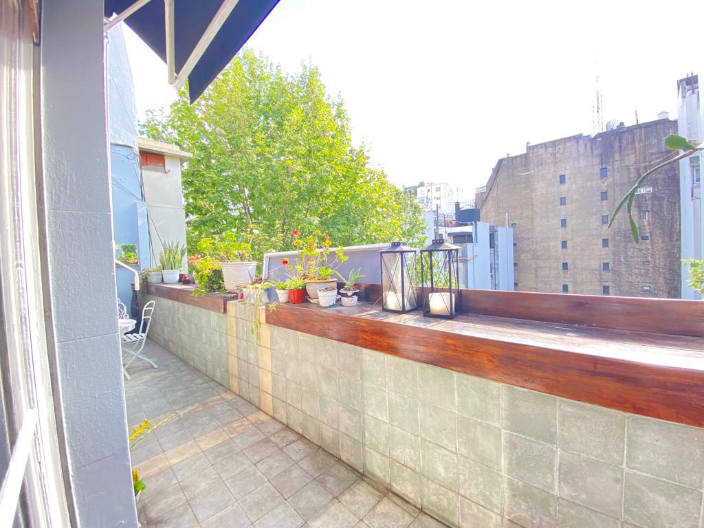 Barrio Norte PISO 3 amb DIVINO de revista con terraza y parrilla ! escritorio