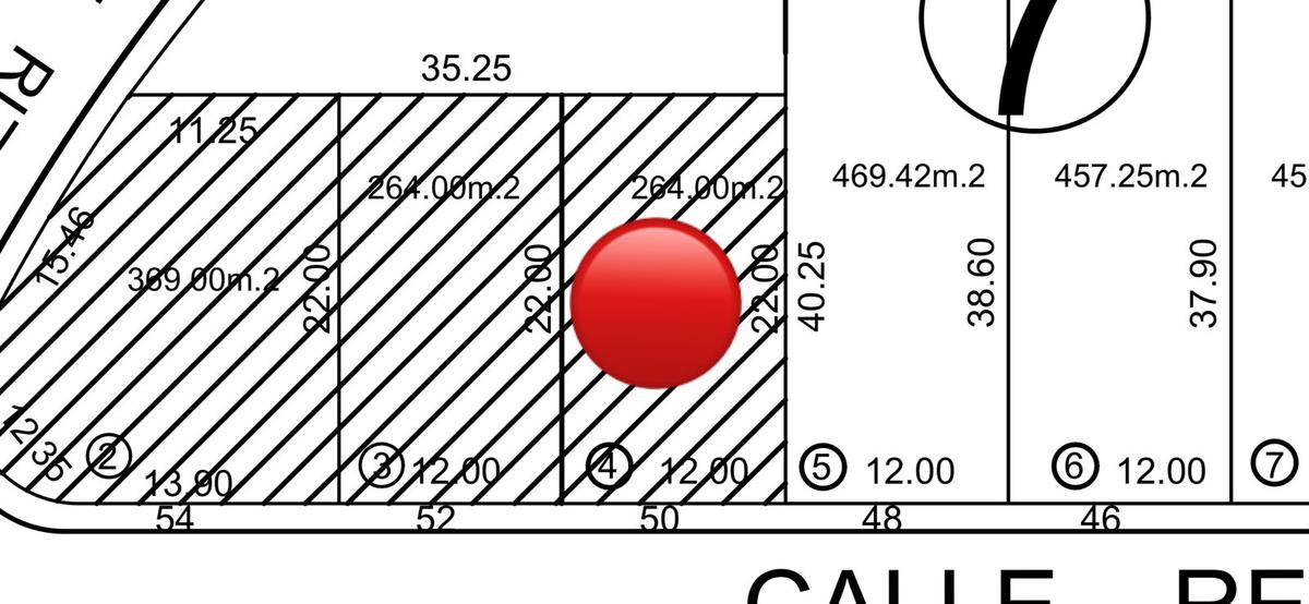 LAS OLAS, Terreno en VENTA de 264 m2