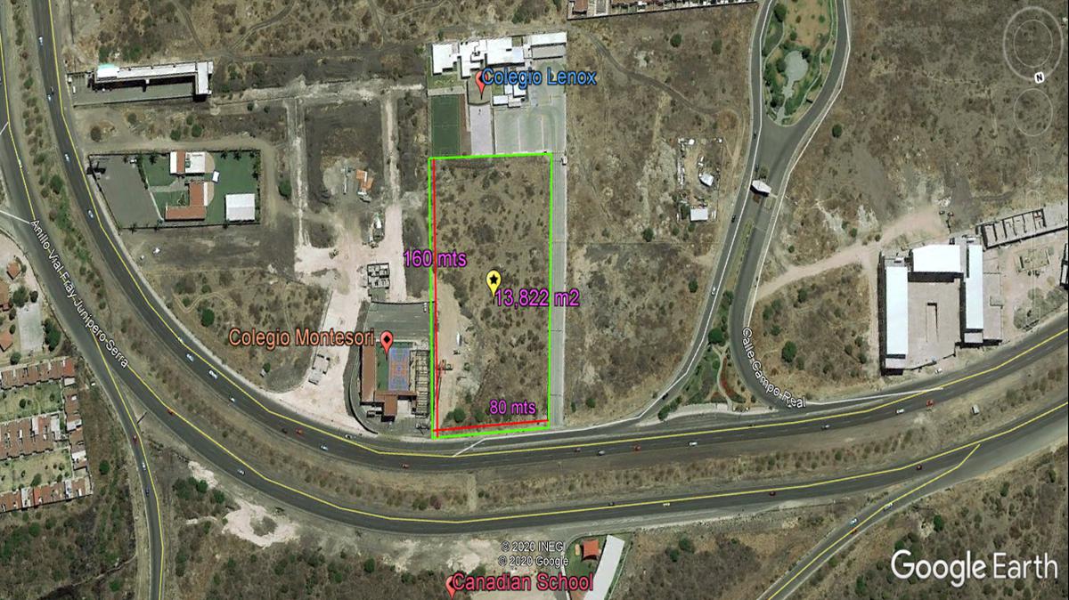 Excelente Macro Lote en Venta para Proyecto Mixto Vertical, Fray Junípero Serra, Querétaro, Qro.