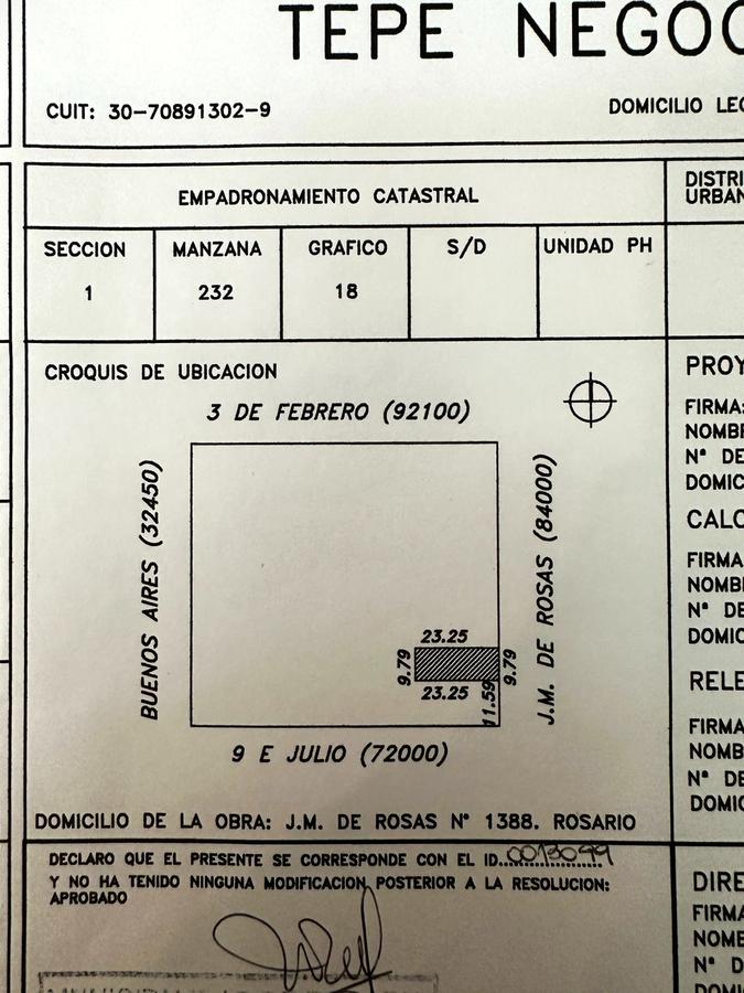 Terreno en Barrio Martin