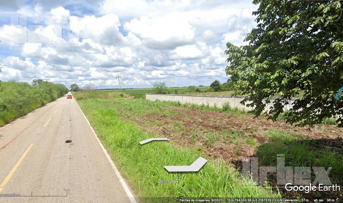 VENDO RANCHO RUSTICO EN BONFIL, CAMPECHE A ORILLA DE CARRETERA