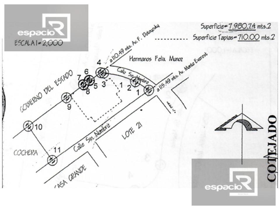 TERRENO EN VENTA EN QUINTAS CAROLINAS PLANITO