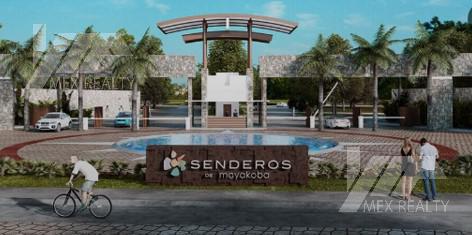 Venta de Lote en SENDEROS MAYAKOBA, Q. Roo, Clave CLAU127