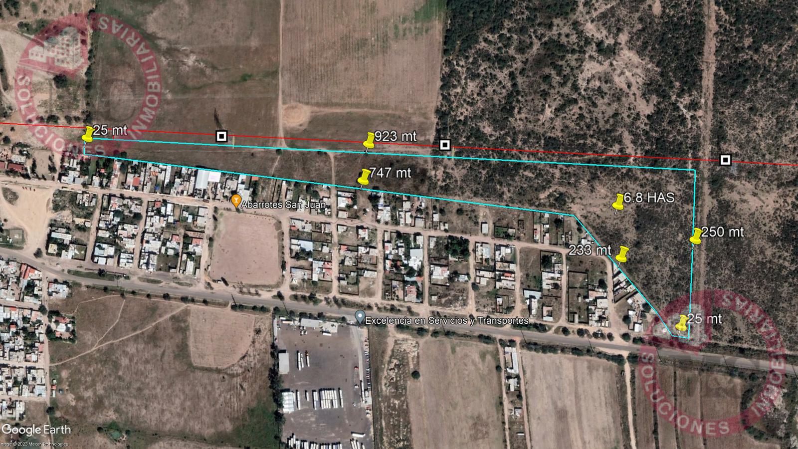 Terreno para desarrollo de Vivienda o Industrial en Cotorina Aguascalientes.