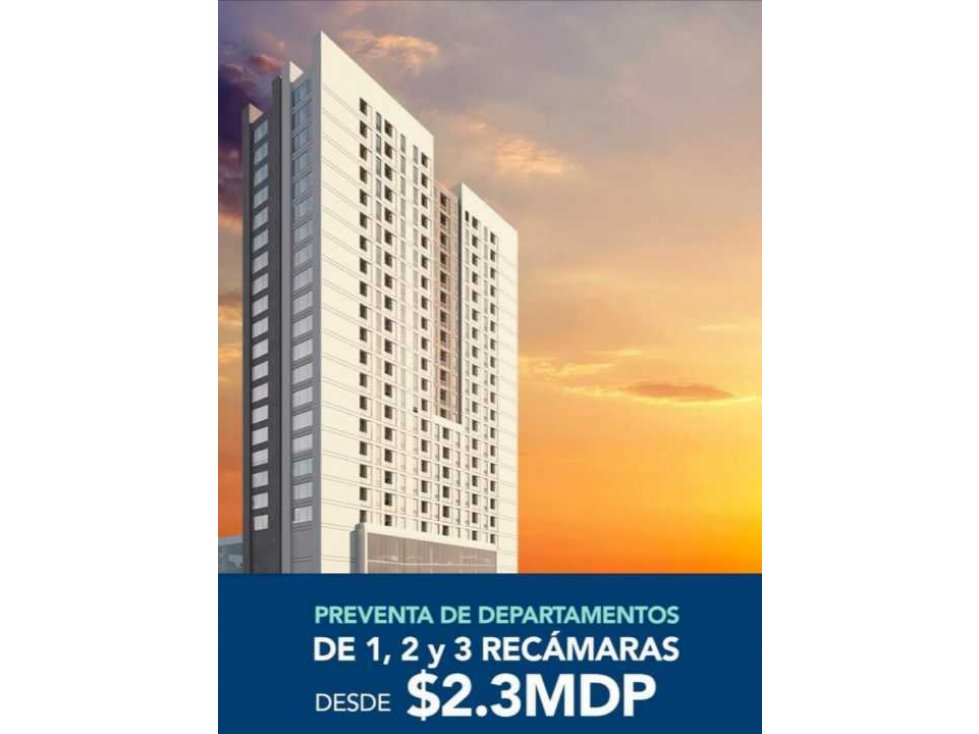 Departamentos Preventa Chepevera Desde 2.6 Monterrey