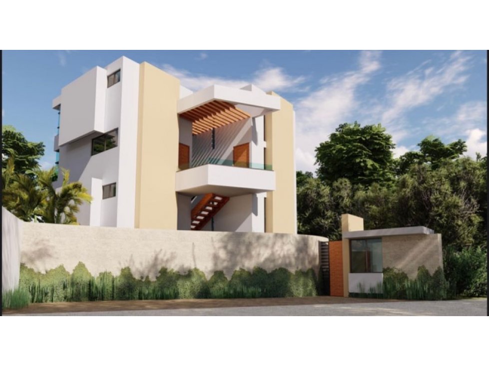 Venta torre deptos .Tulum en construcción